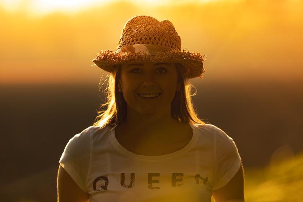 Fotoshoot tijdens het golden hour portet door Wilma Fotografeert